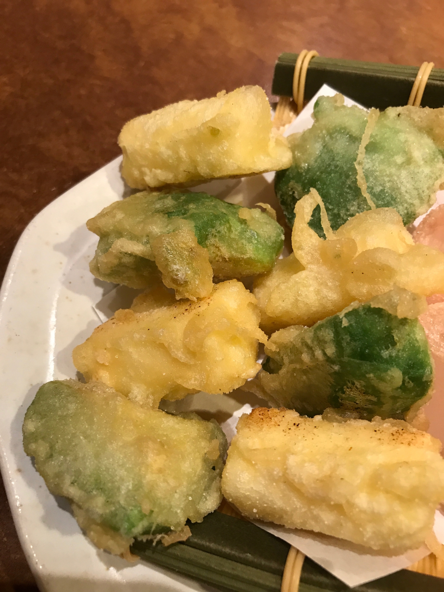 アボガドとチーズの天ぷら