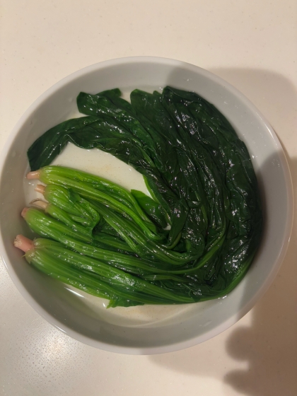 巻き寿司に！ほうれん草の和風煮