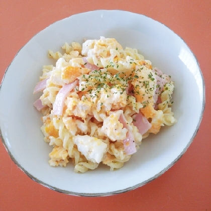 おはようございます♪卵もレンチンで簡単に作れました☆とっても美味しかったです！分かりやすい手順もありがとうございましたo(^o^)o