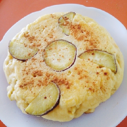 おるがんさん こんにちは♪ホットケーキの中にも薩摩芋が沢山入っていて食感も良く、とっても美味しかったです☆嬉しいアイデアありがとうございましたo(^o^)o