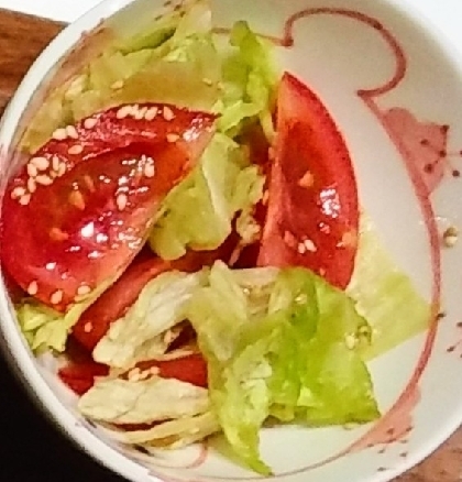 春キャベツとトマトのサラダ