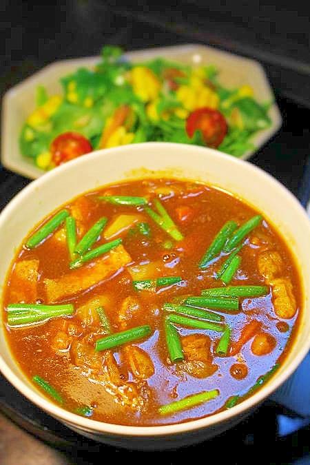 ご馳走カレーうどん