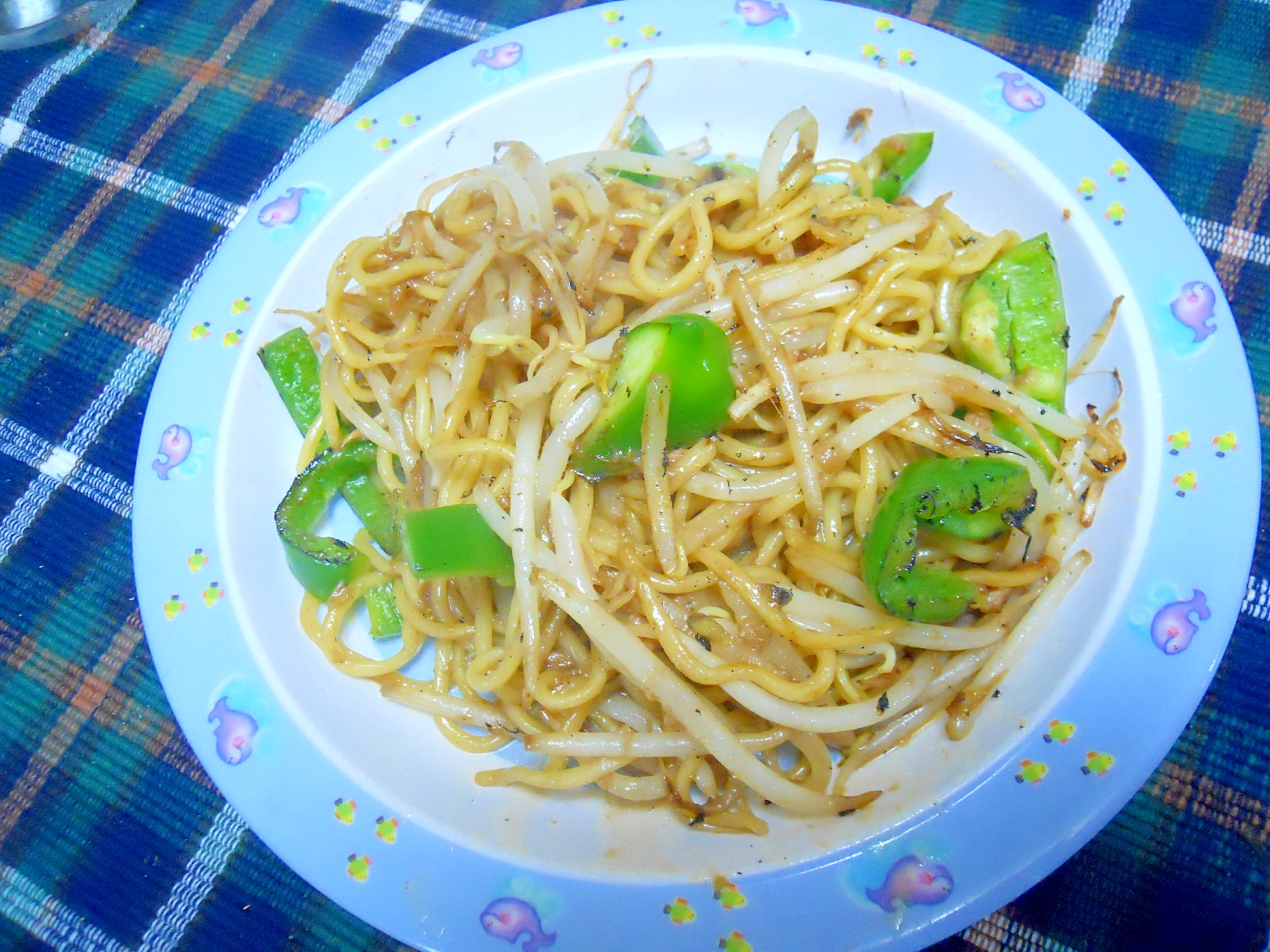 ブルコギのたれで☆シーチキン焼きそば