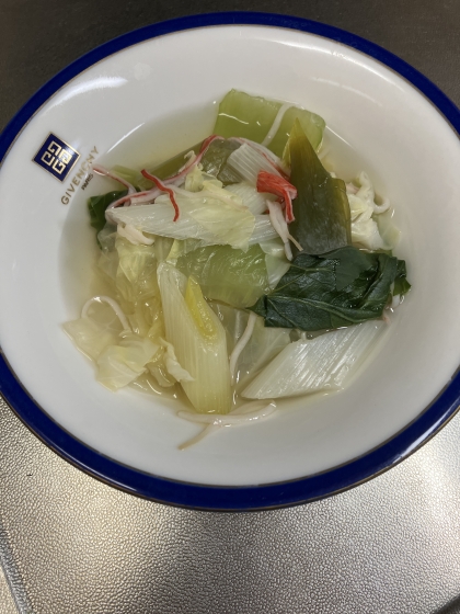 白菜・大根・トマトの　スープ