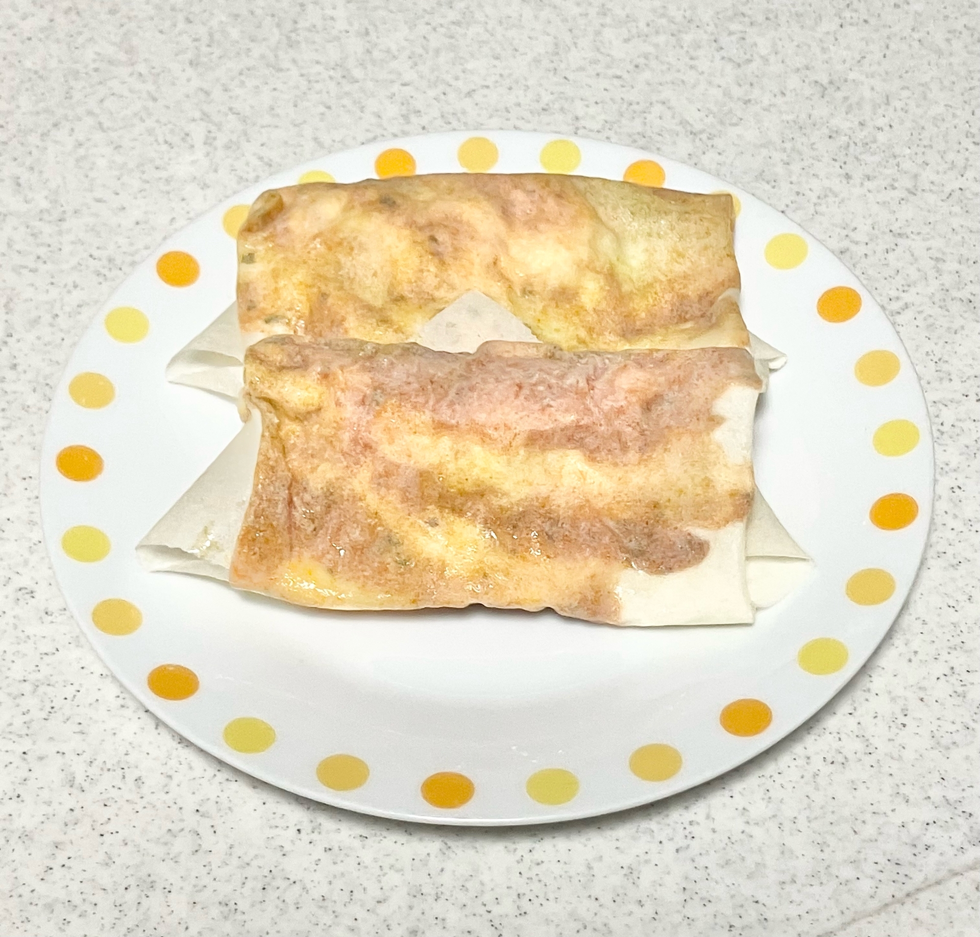 簡単☆春巻きの皮でブリトー