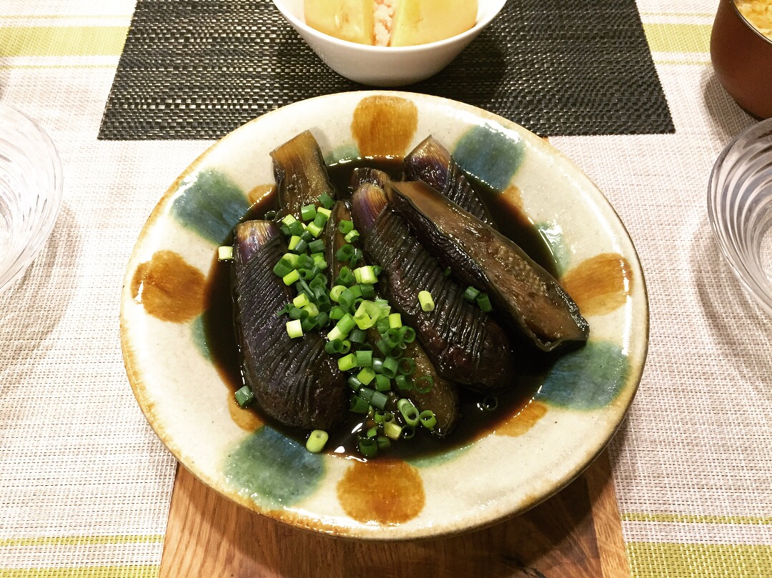 冷やして美味しい♡茄子の煮びたし