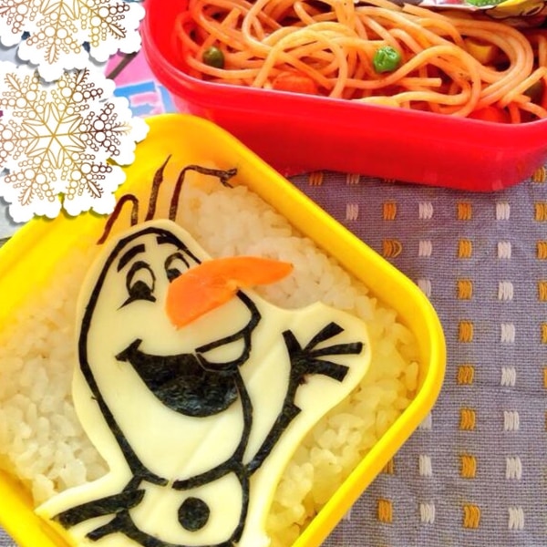 スライスチーズで アナ雪のオラフのキャラ弁 レシピ 作り方 By Tekonani 楽天レシピ スライスチーズで アナ雪のオラフのキャラ弁 レシピ 作り方 By Tekonani 楽天レシピ