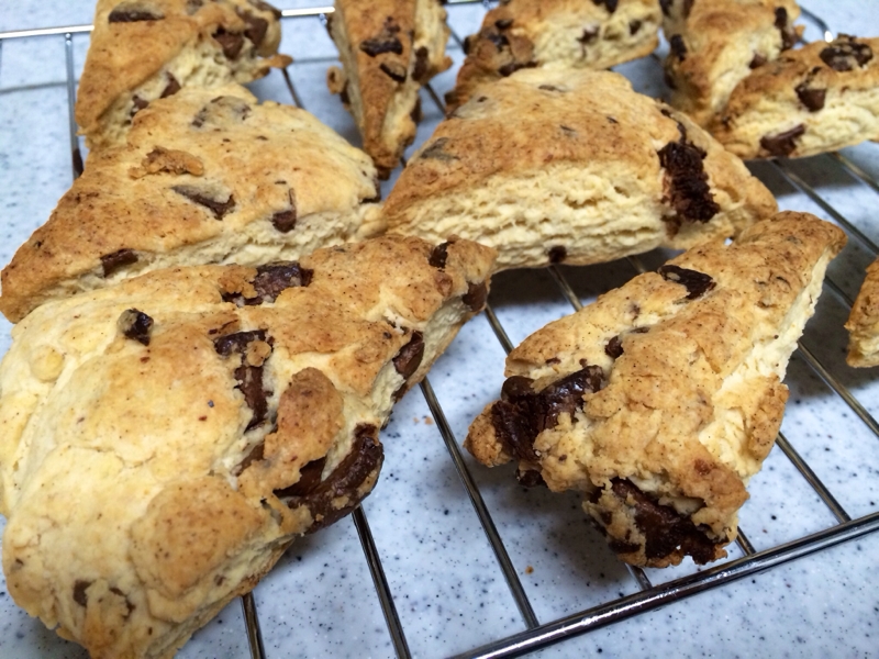 チョコスコーン 卵無しバージョン レシピ 作り方 By Wa Haha09 楽天レシピ