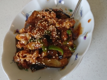 揚げない麻婆なす