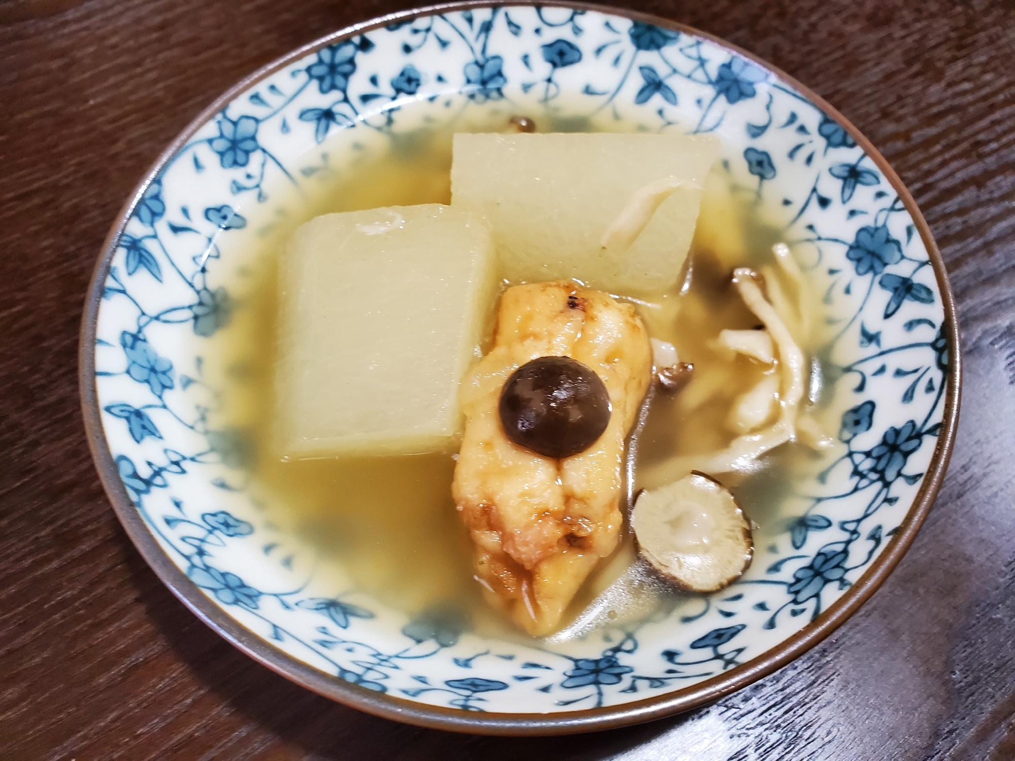 冬瓜とがんもの炊いたの