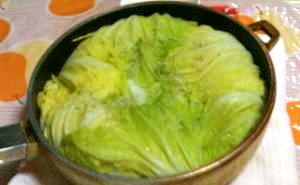 野菜タップリ　フライパン鍋