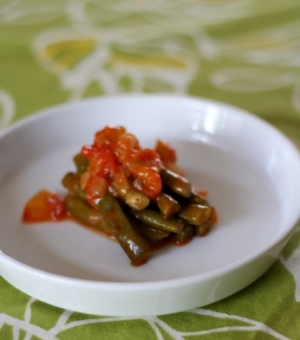 トルコ家庭料理★インゲン豆のオリーブオイル煮