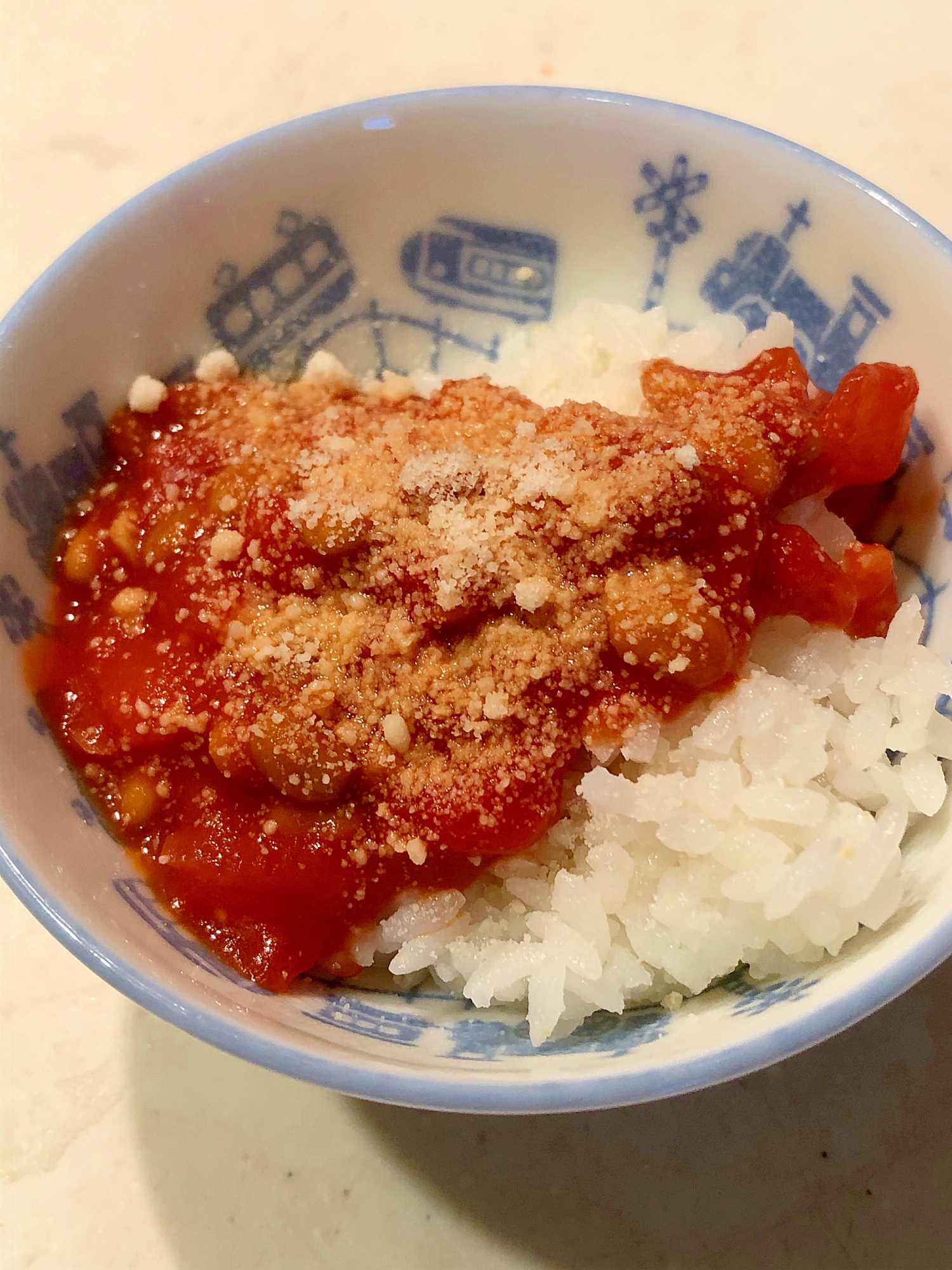 ソイトマトソース丼