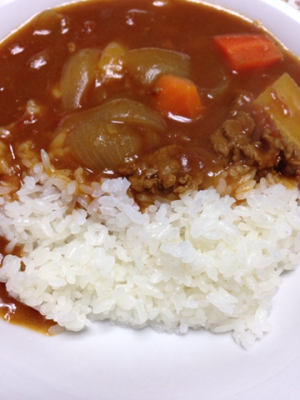 トマト、人参嫌いでもイケる！カレーライス