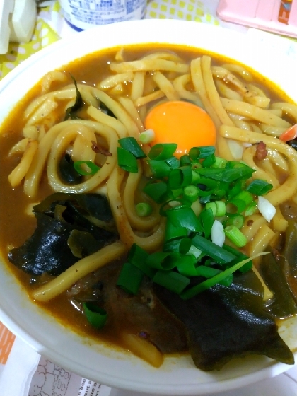 次の日の楽しみ☆カレーうどん