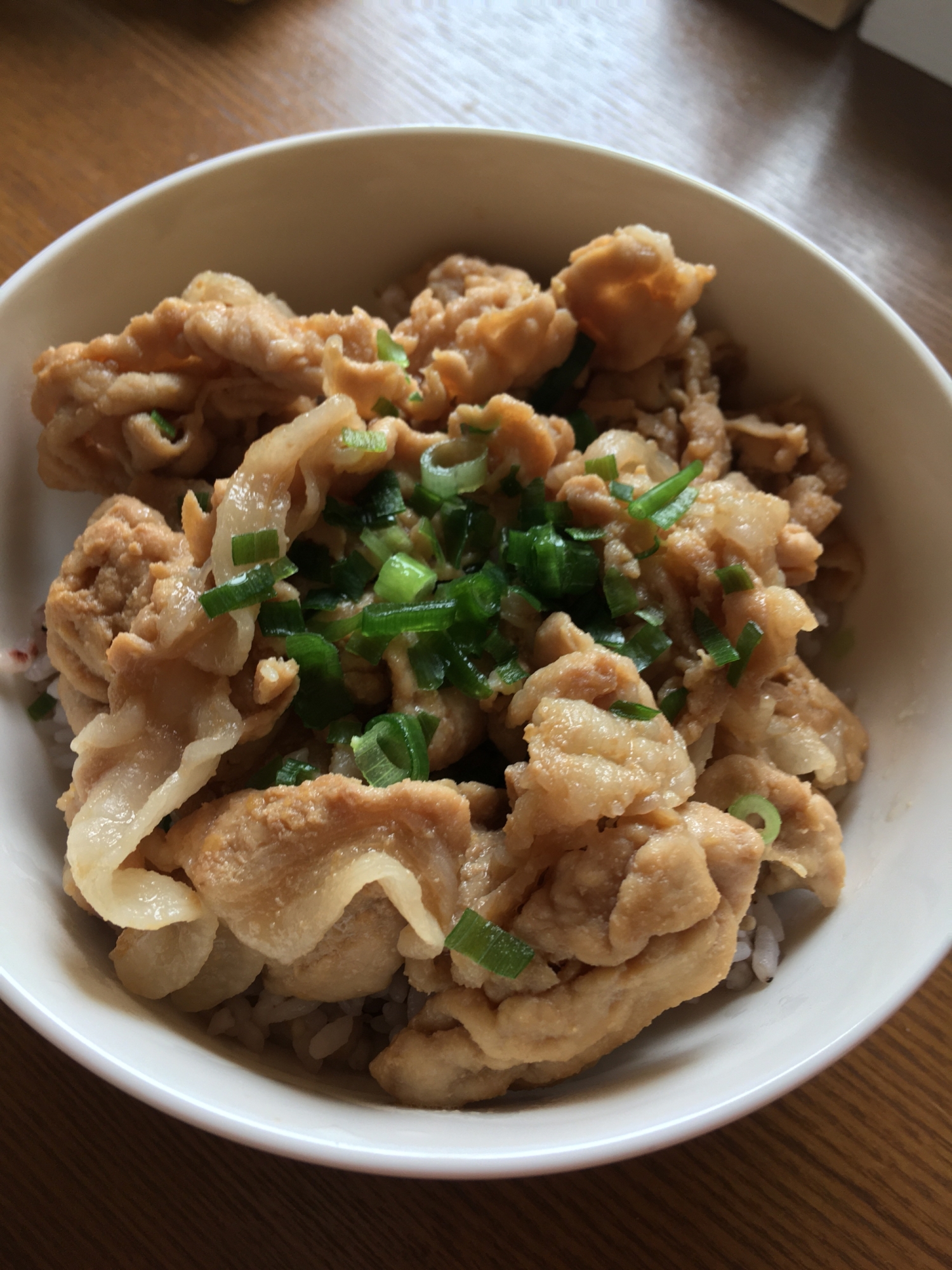 漬け込みなし！調味料3つだけの豚丼