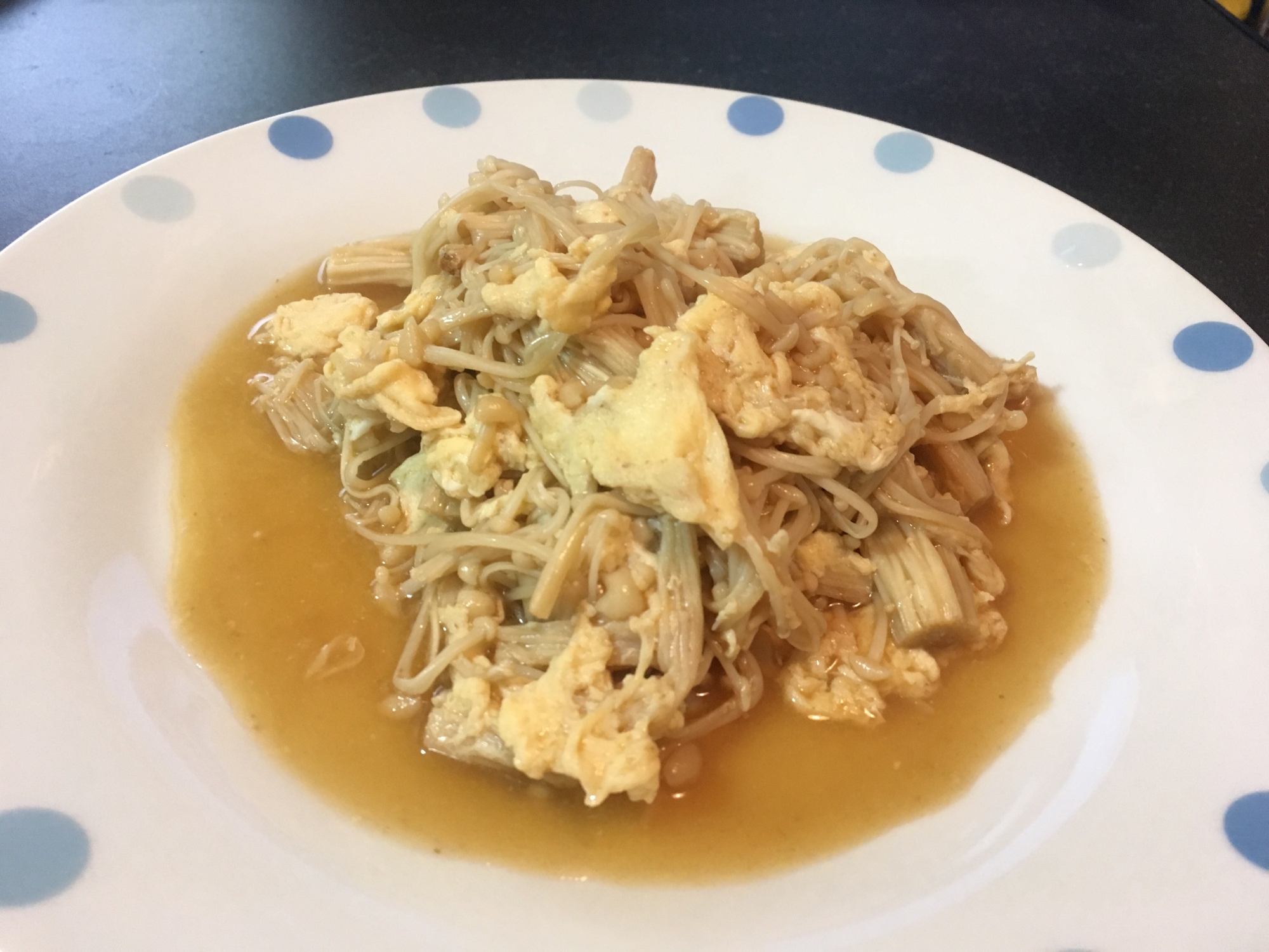 すき焼きの残りのタレを有効活用 えのきの卵とじ レシピ 作り方 By 湿原の空 楽天レシピ