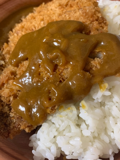 ボリュームたっぷり！カツカレー！！