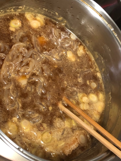 白滝の味噌スープ＋＋（ダイエットラーメンにも♪）