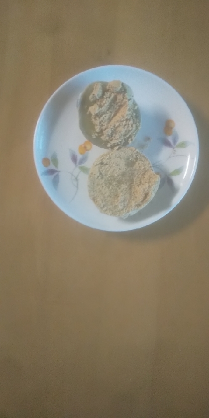 きな粉でさつまいも