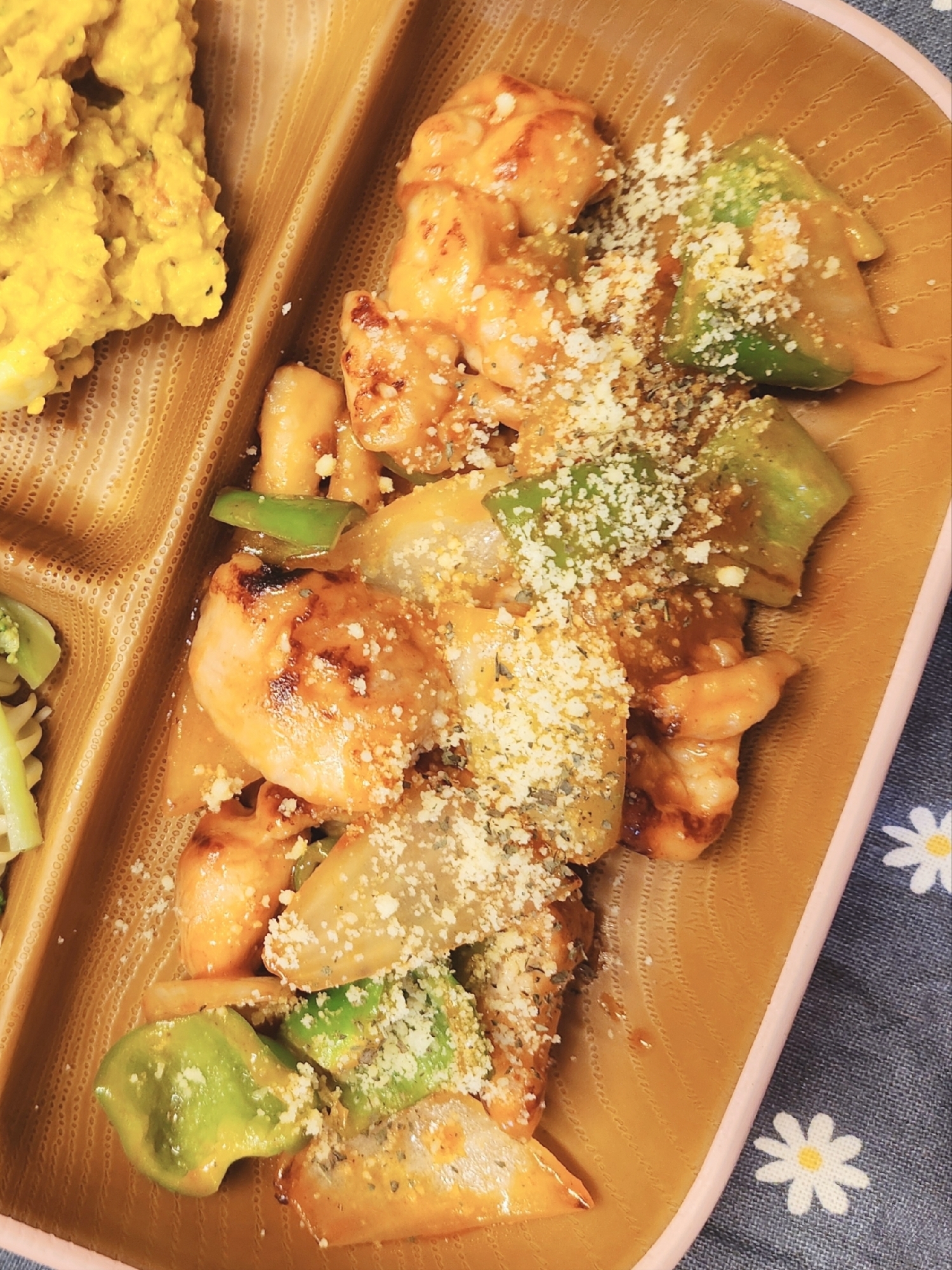 【おかず】鶏肉と野菜のケチャップ炒め