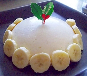 クリスマスに☆マーマレードのヨーグルトムースケーキ