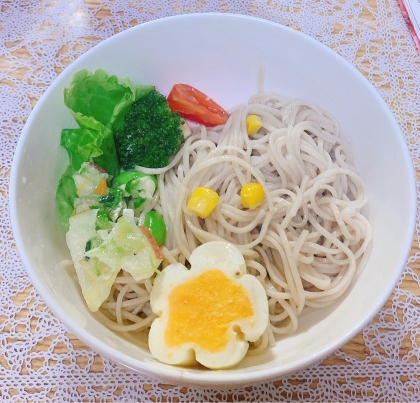 あやなおちゃんさん♪トマトサラダのお蕎麦ランチにぴったりですね.⋆♡とても美味しくできましたいつも本当にありがとうございます！