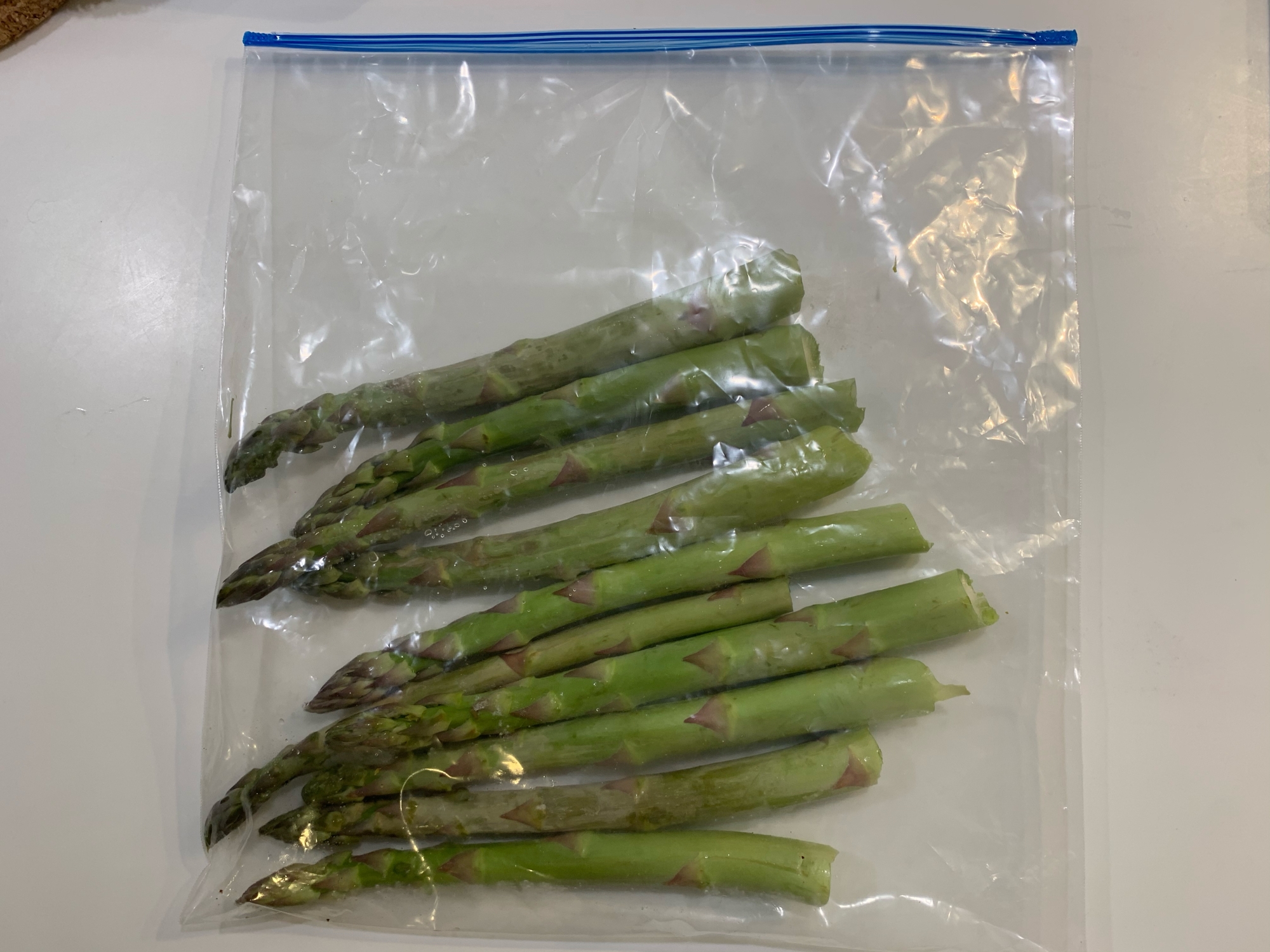 アスパラを冷凍保存する方法 レシピ 作り方 By つくレポ即日チェック Panda 楽天レシピ