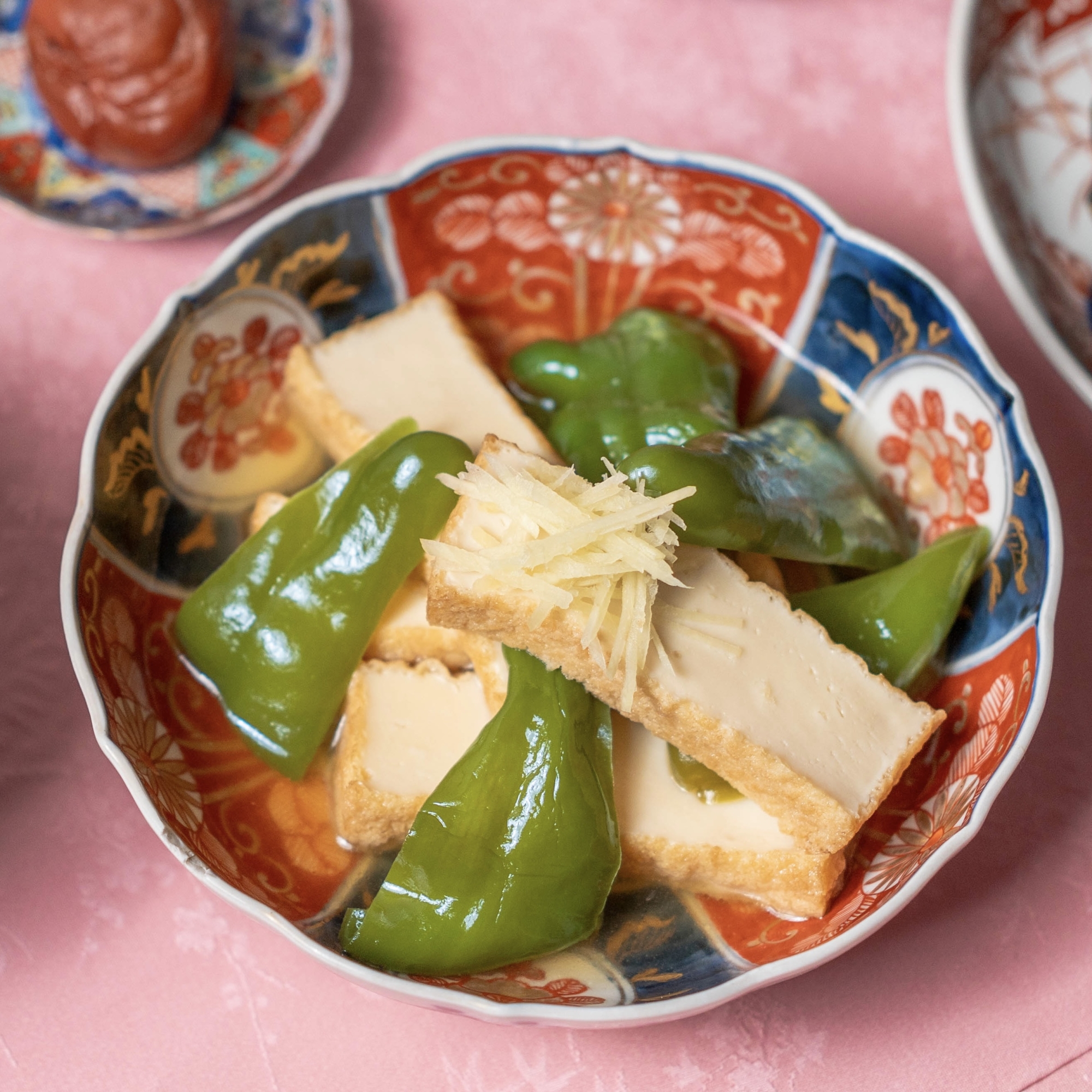 ピーマンと厚揚げの煮びたし【和食・副菜】