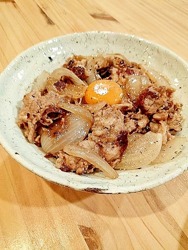 にんにく・ショウガ無し◆豚小間丼