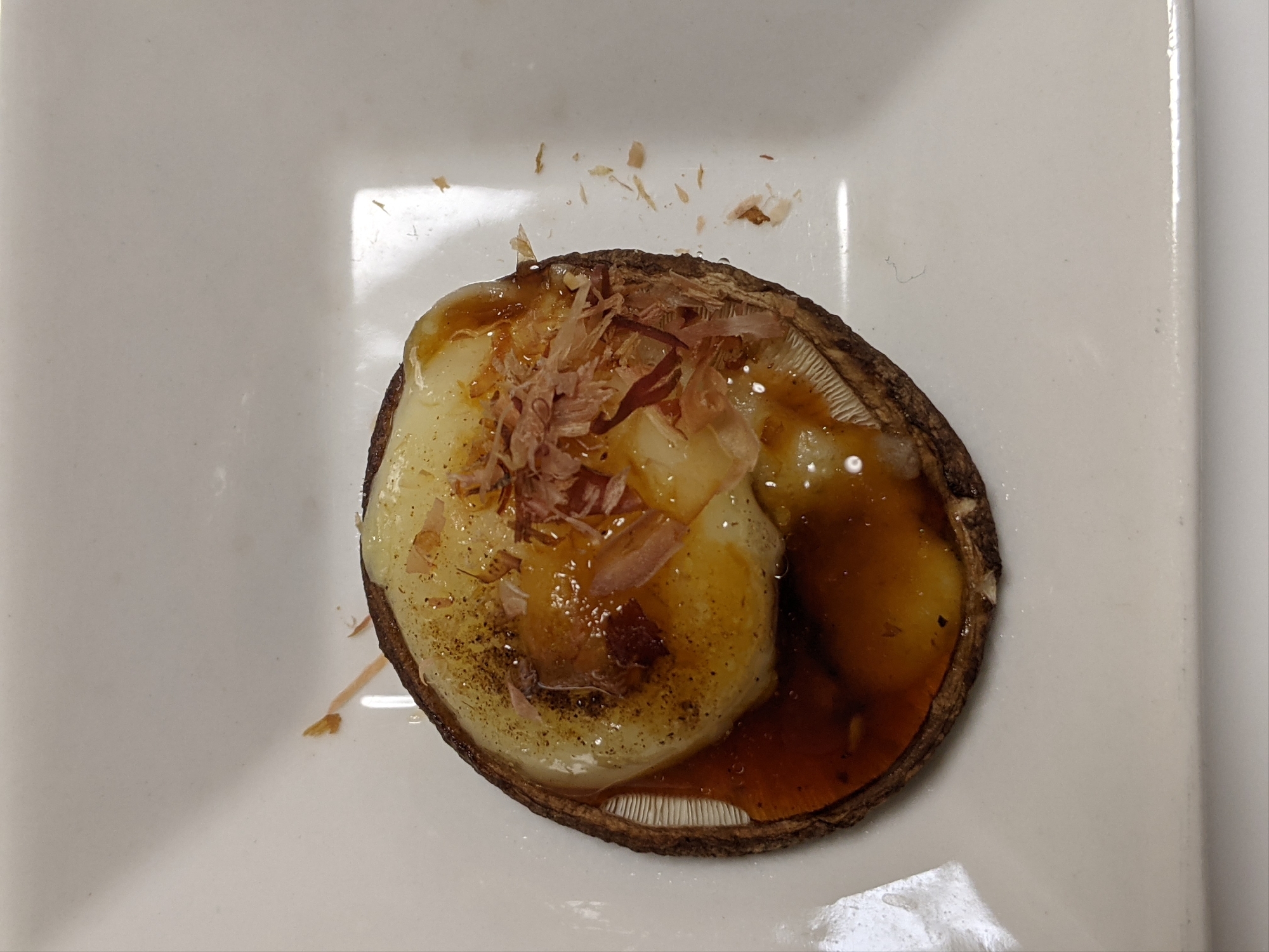 焼き肉のタレでしいたけ焼き