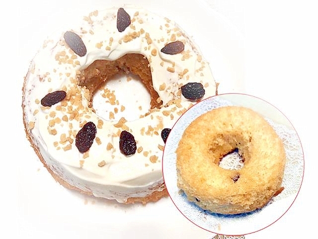 ベイクオフアレンジ!レーズン入りのラム・ババ♪