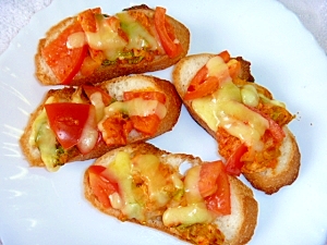 美味 キムチ マヨ トマトdeチーズトースト レシピ 作り方 By 9 10 楽天レシピ