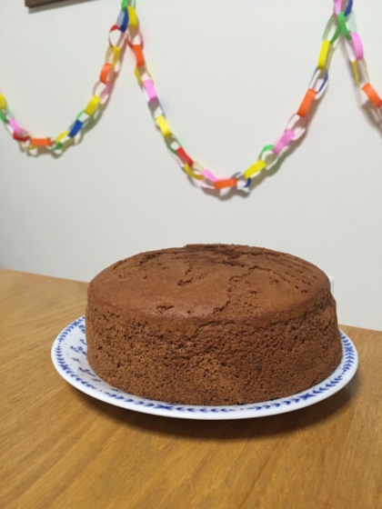 お誕生日ケーキにリクエストされました。
レシピ、ありがとうございました（＾ν＾）