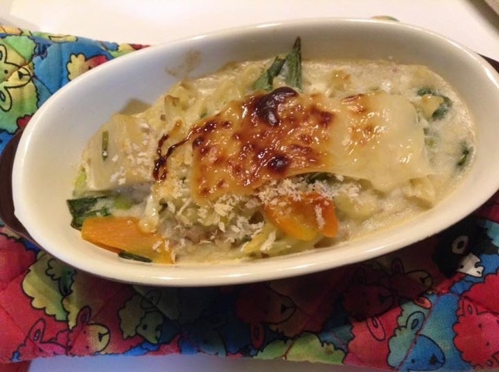 シチューから変身！グラタン