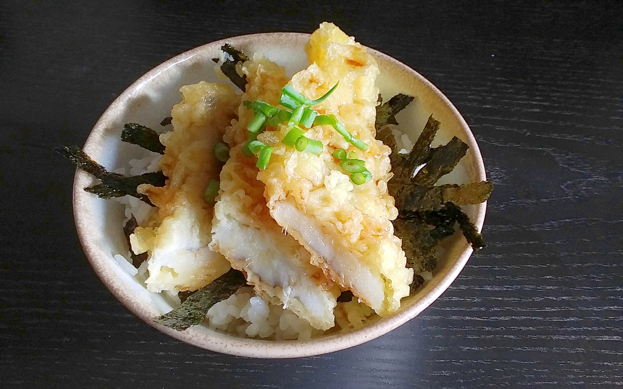 お惣菜活用！あなご天丼