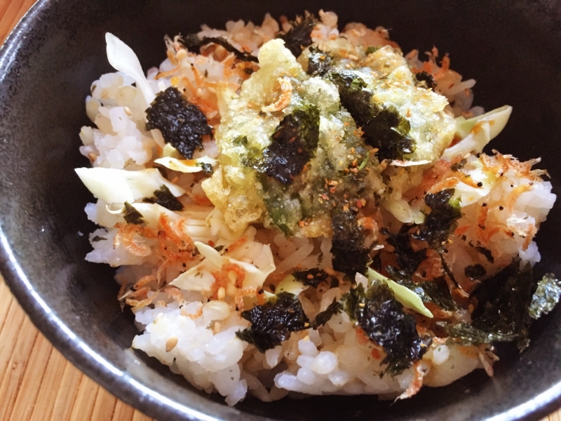 リメイク！ピーマンの天ぷら丼