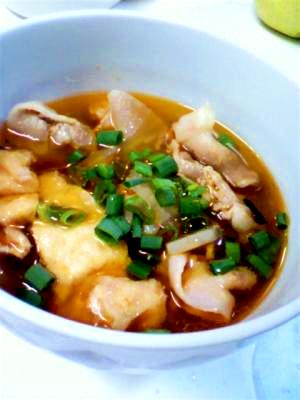 大根と豚肉中華風スープ
