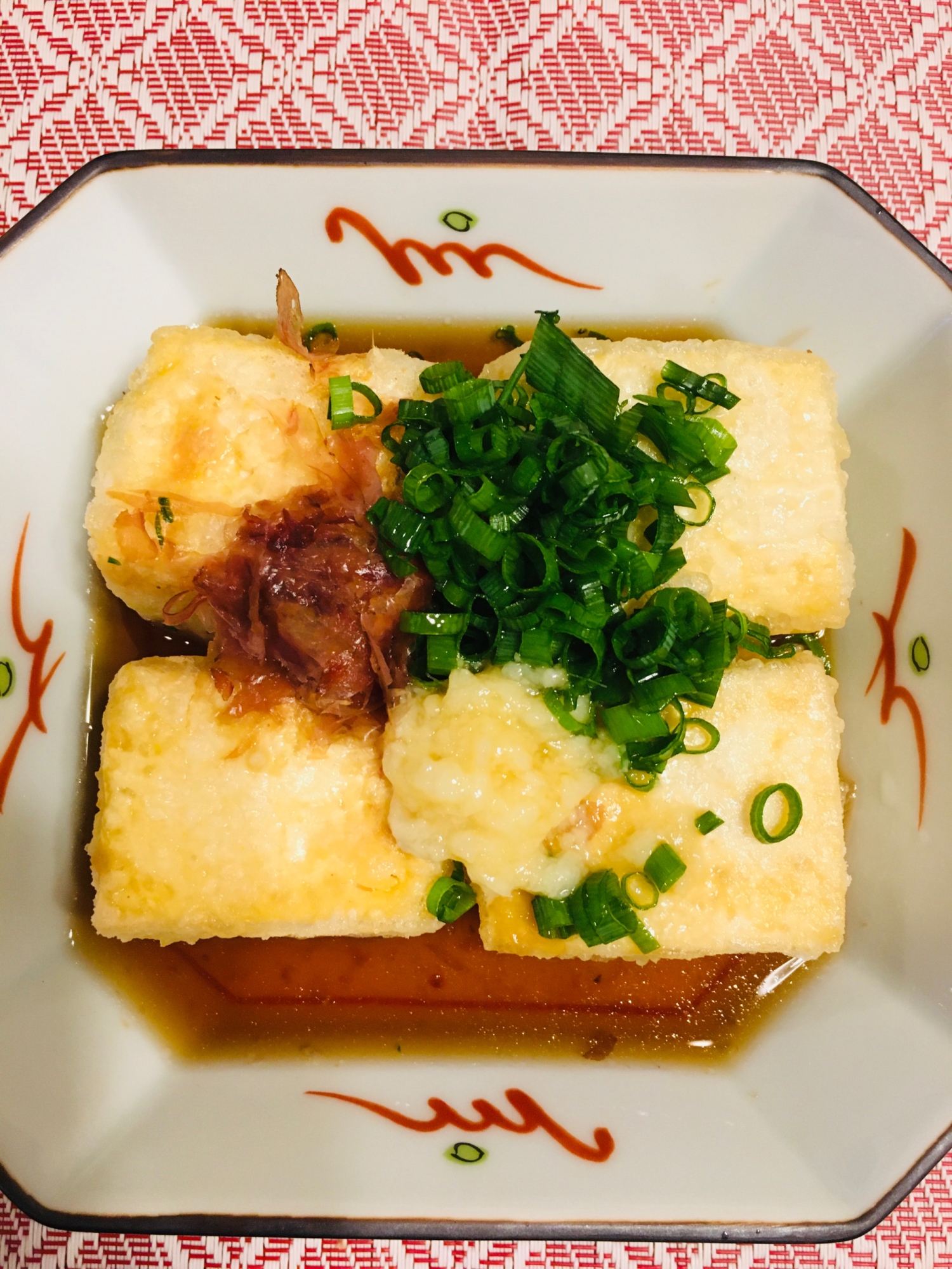 だしつゆで簡単、美味しい！〜揚げ出し豆腐〜