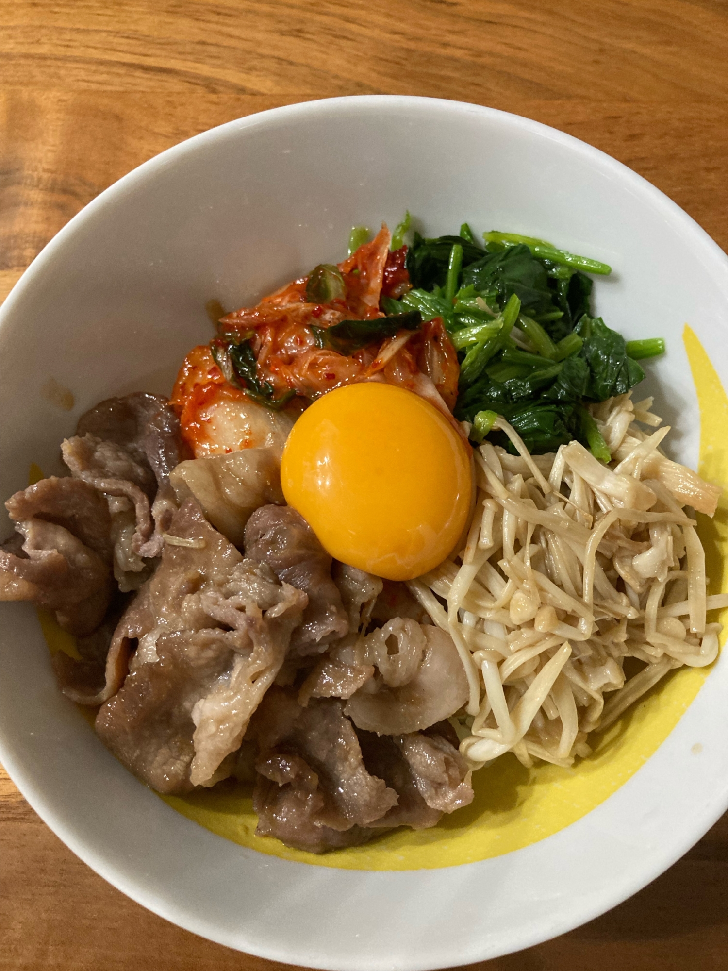 えのき入りビビンバ