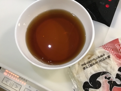 めんつゆで♪ぶっかけうどんのつゆ