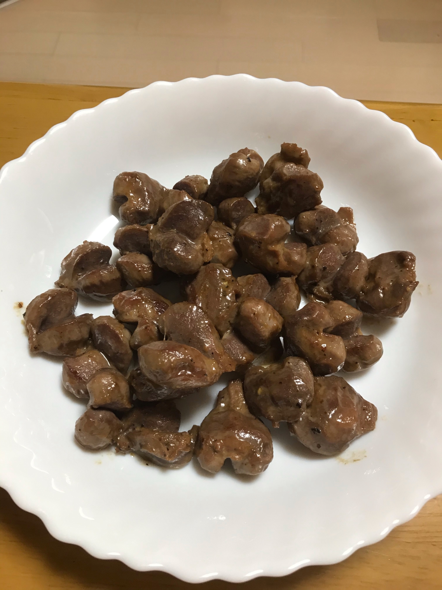 味付け炒めるだけ！簡単砂肝炒め！