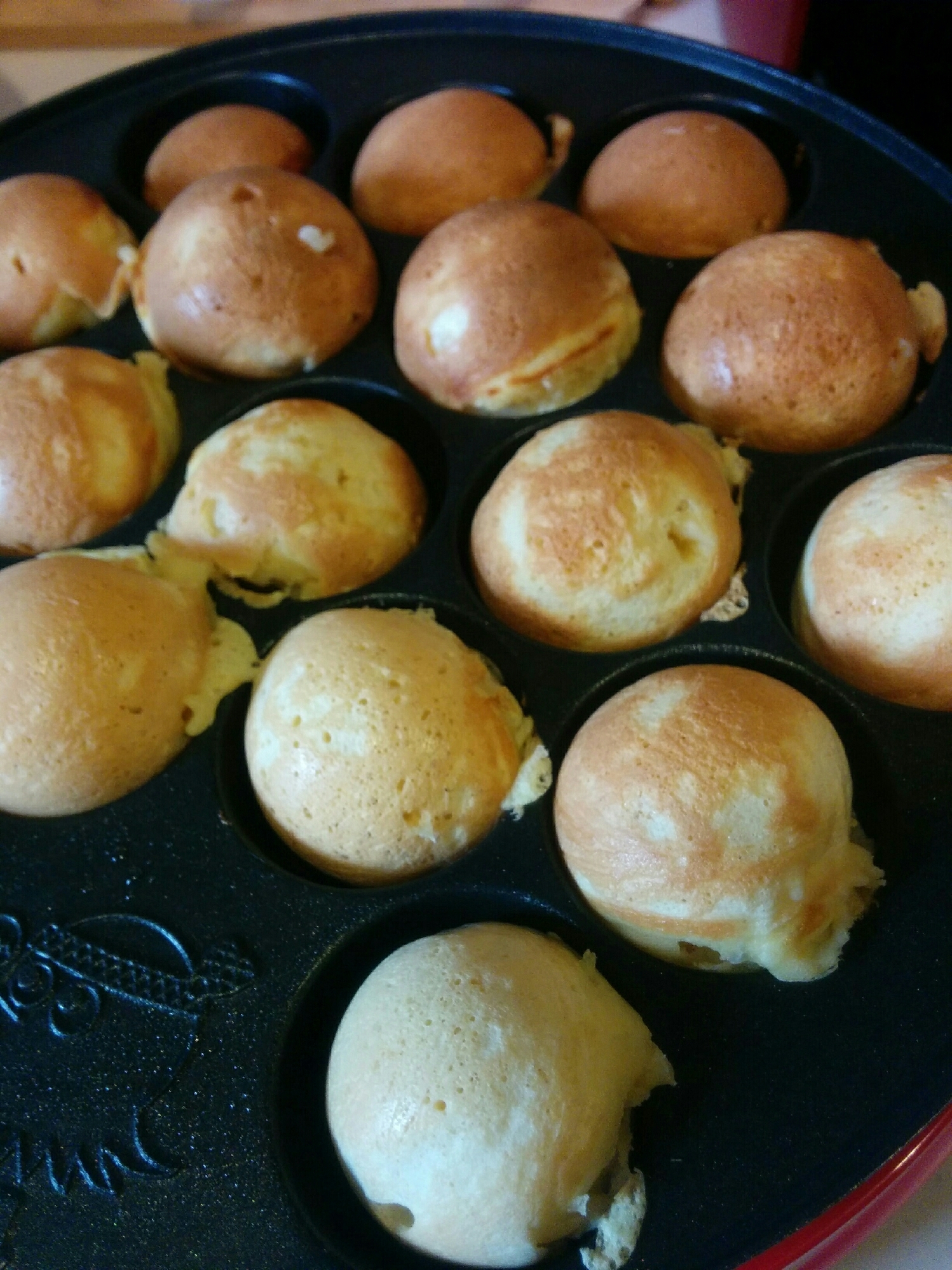 たこ焼き器でベビーカステラ 離乳 幼児食に レシピ 作り方 By Tateten 楽天レシピ