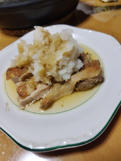 カリカリ☆もも焼きおろしポン酢