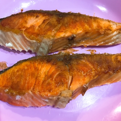 フライパンでふんわり焼き鮭