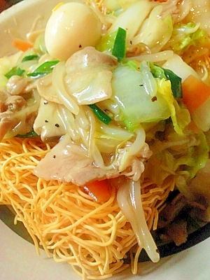 ☆パリパリ美味しい！絶品皿うどん☆