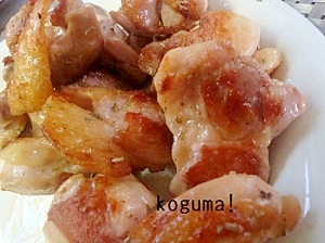 皮カリッ ジューシーなチキンの焼き方 レシピ 作り方 By こぐま母 楽天レシピ