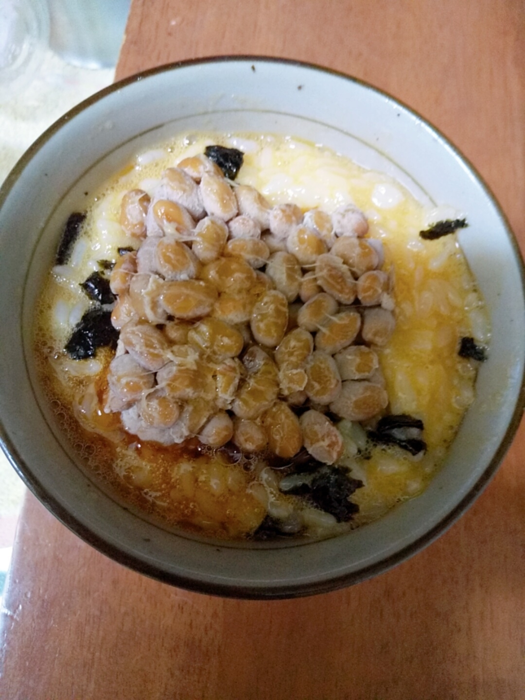 納豆入り美味しい卵かけご飯