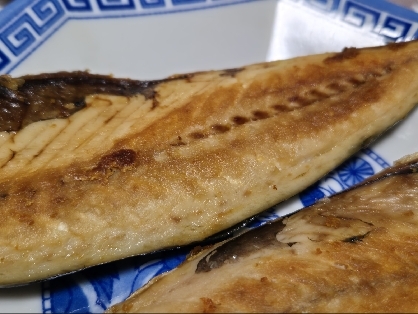 トースターで冷凍塩さば焼き