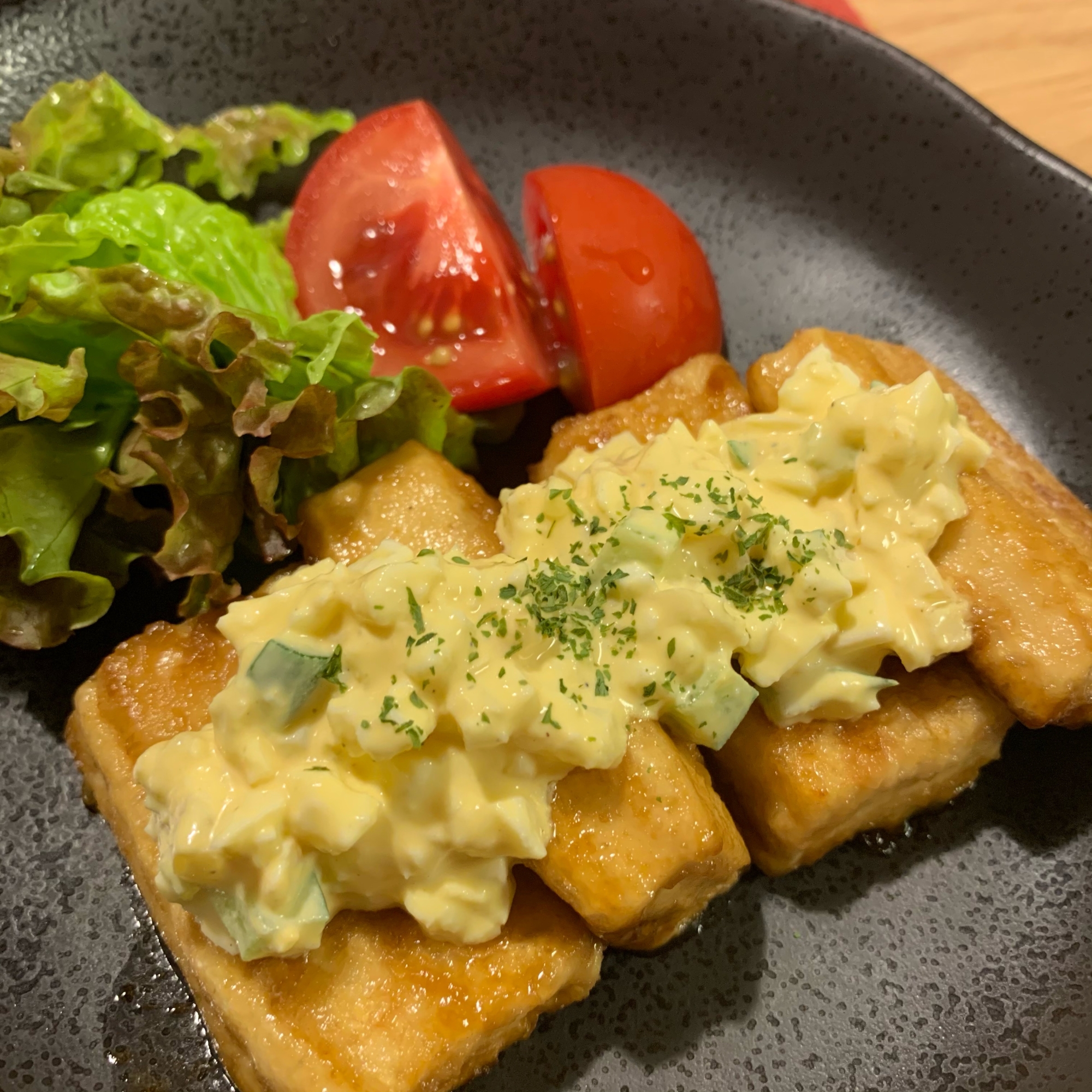 豆腐でも満足おかず☆豆腐南蛮